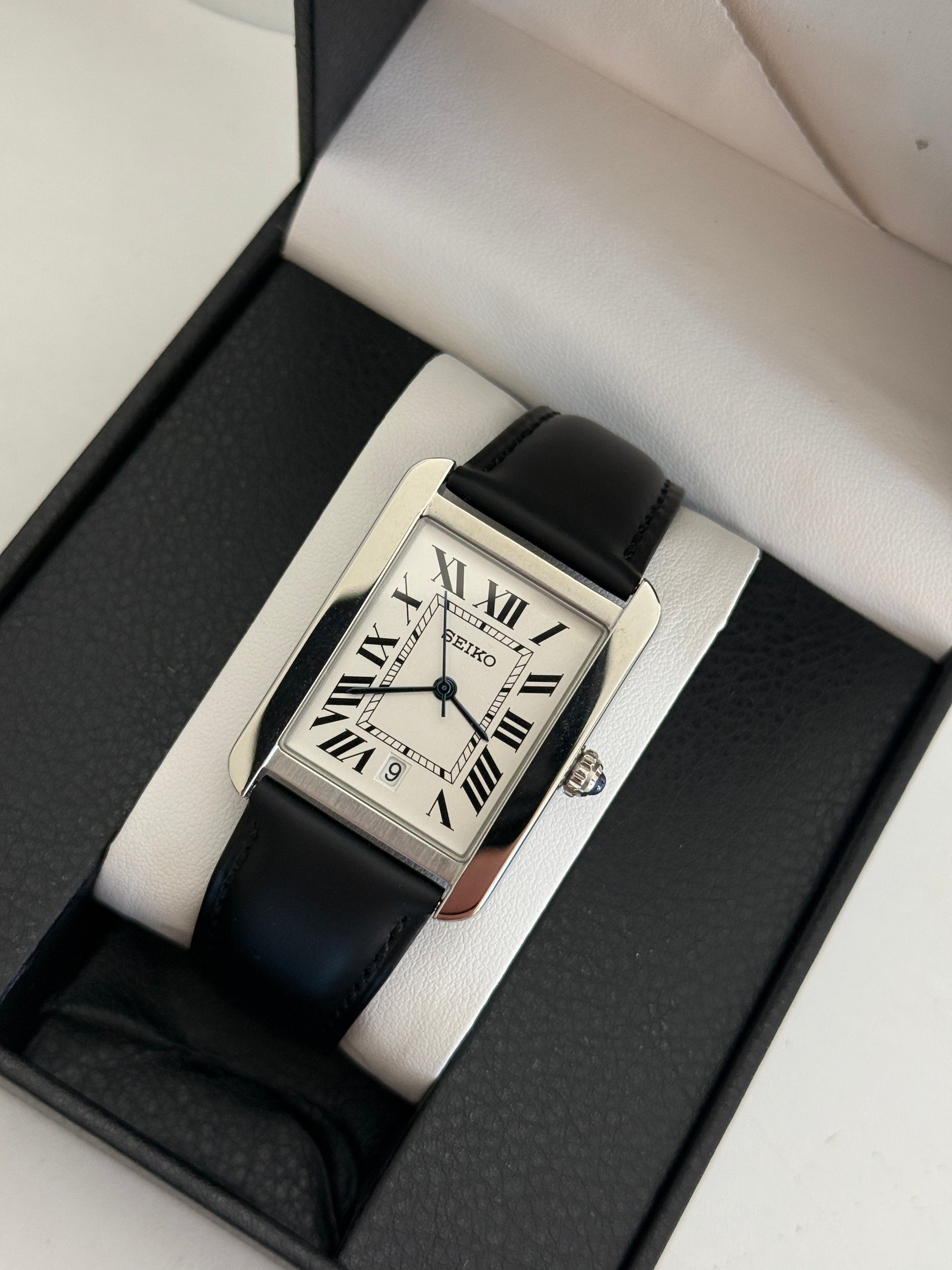 Seiko White Santos Mod