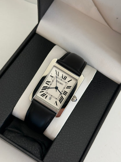 Seiko White Santos Mod