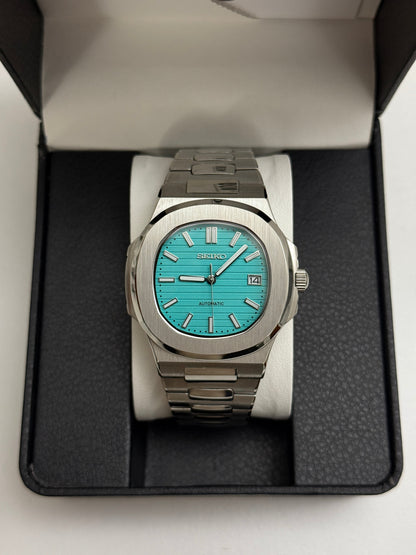 Tiffany Nautilus Custom Seiko Mod