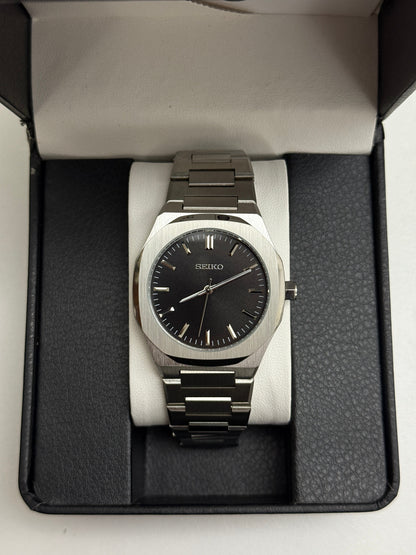 Black Seiko Edge Custom Mod (Quartz)