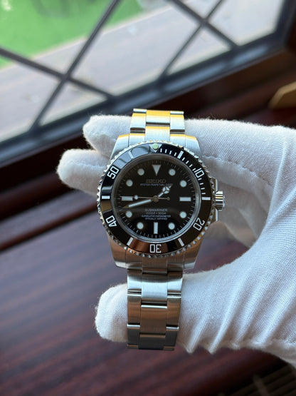 Black Submariner 2 Custom Seiko Mod