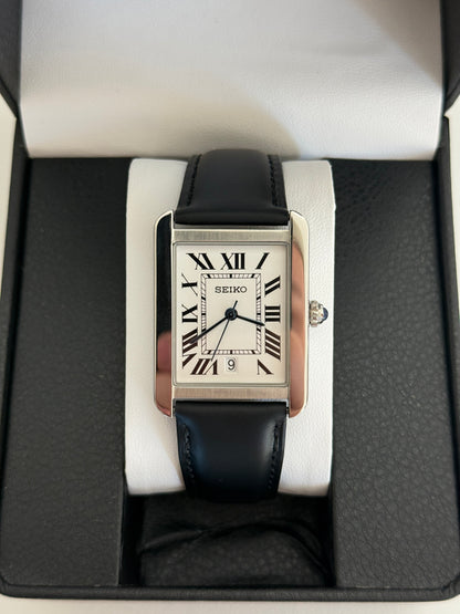 Seiko White Santos Mod