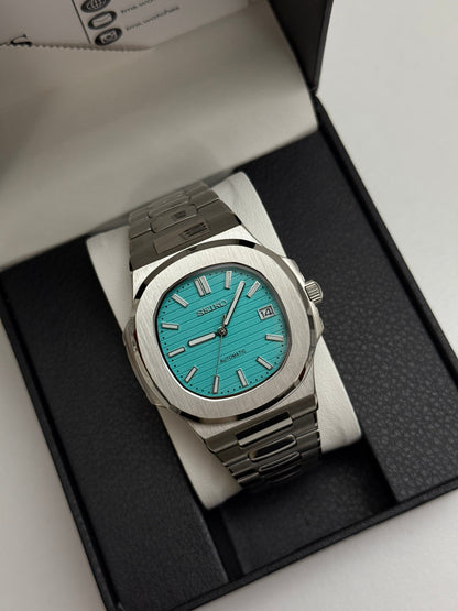 Tiffany Nautilus Custom Seiko Mod