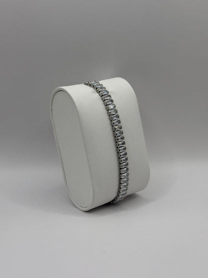Emerald Cut Unisex Bracelet