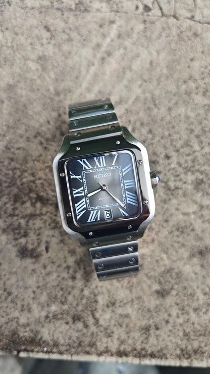 Seiko Graphite Santos Mod