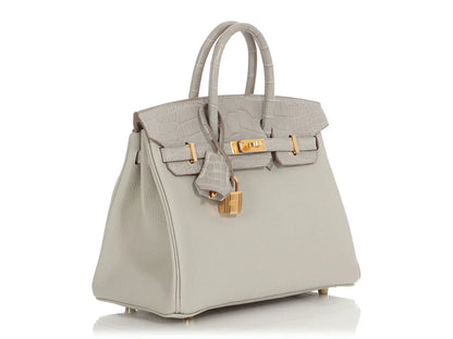 Matte Alligator Birkin Touch 25