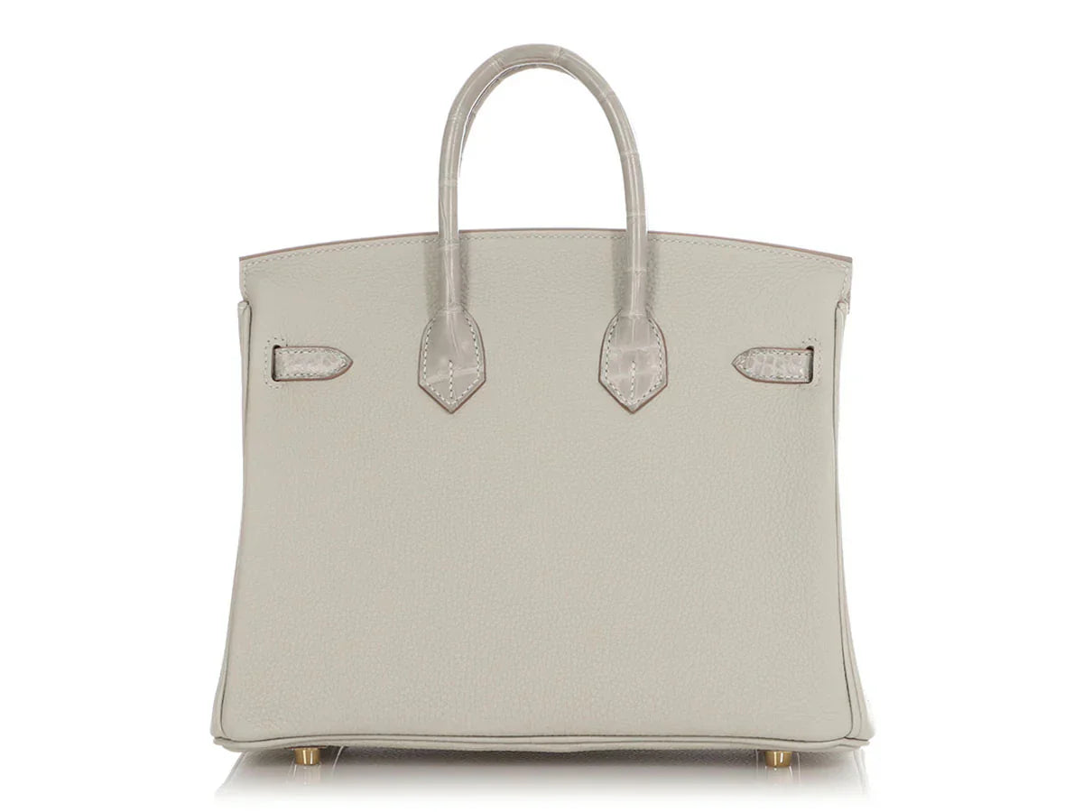 Matte Alligator Birkin Touch 25