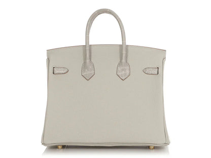 Matte Alligator Birkin Touch 25