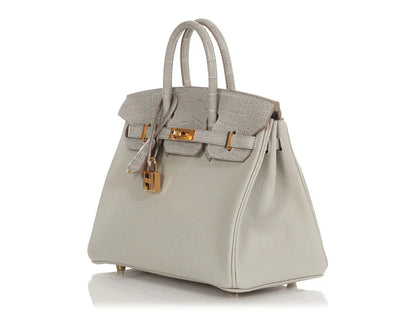 Matte Alligator Birkin Touch 25