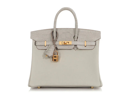 Matte Alligator Birkin Touch 25
