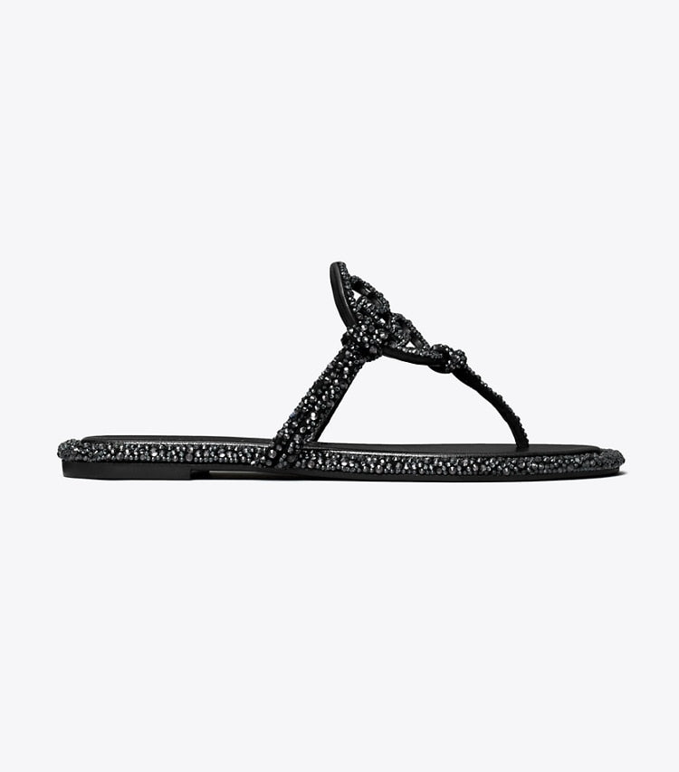 KNOTTED CRYSTAL SANDAL