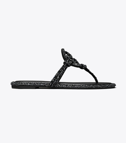 KNOTTED CRYSTAL SANDAL