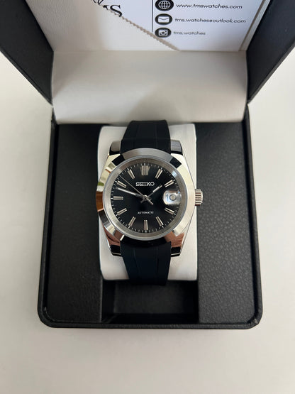 Black Sunburst Custom Seiko Mod