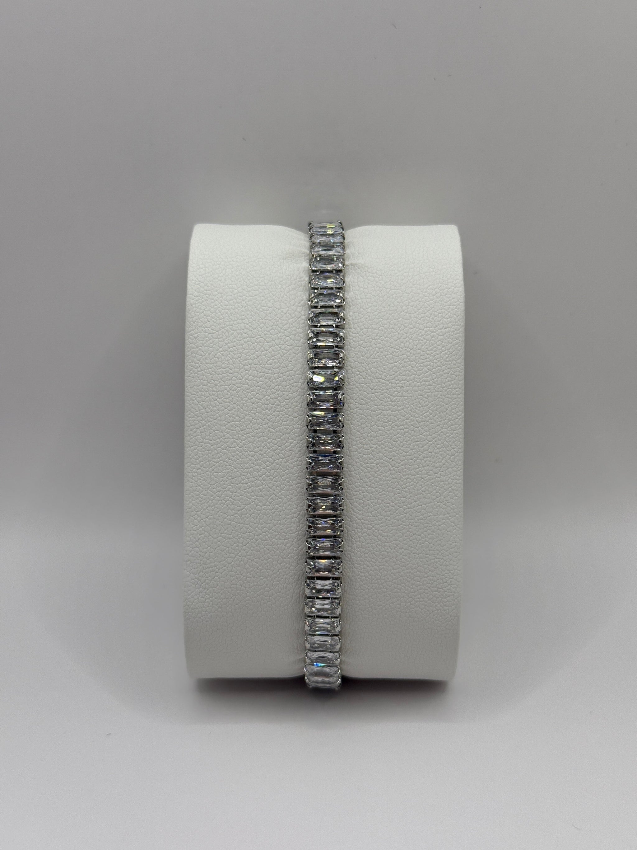 Emerald Cut Unisex Bracelet