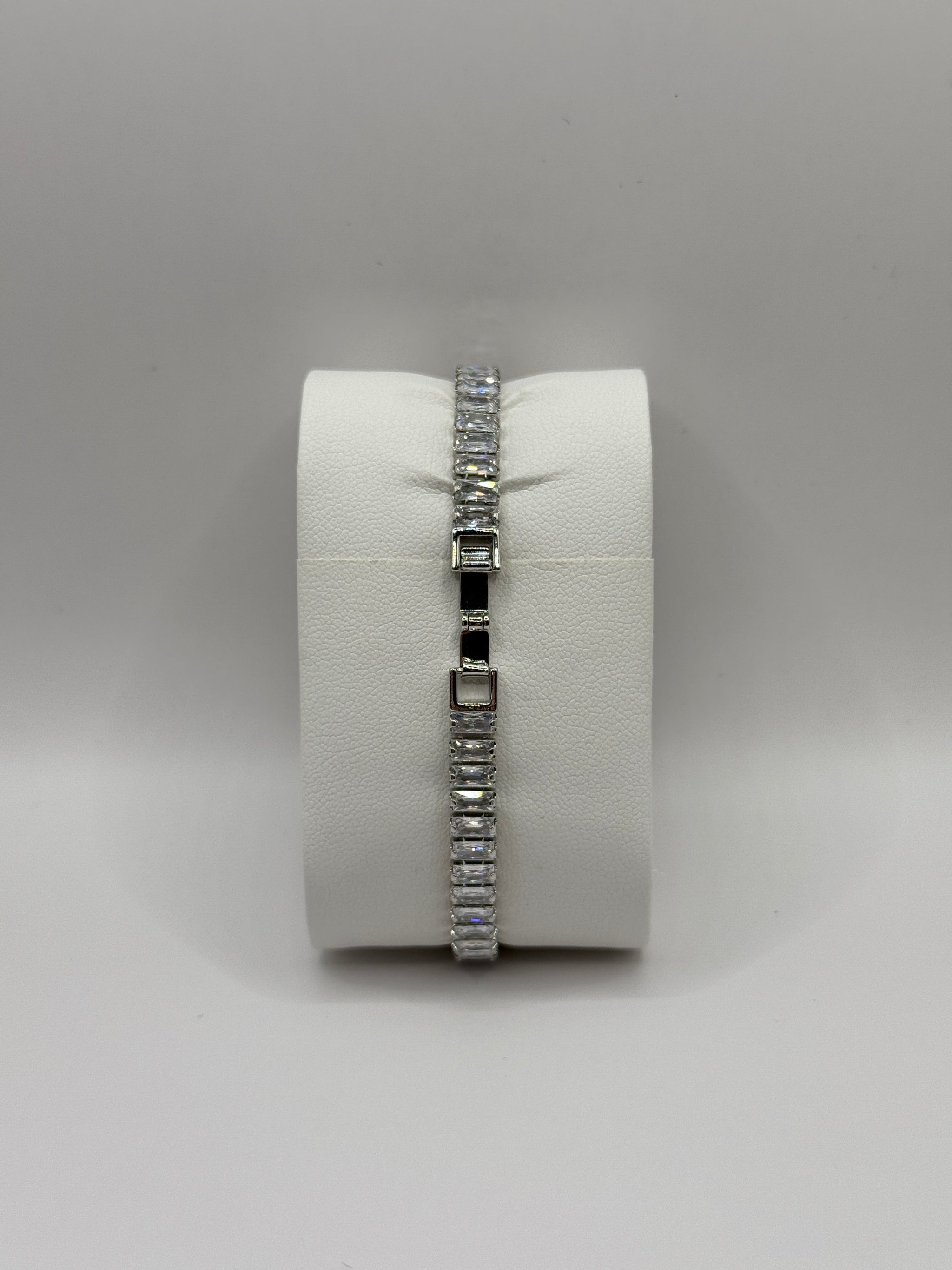 Emerald Cut Unisex Bracelet