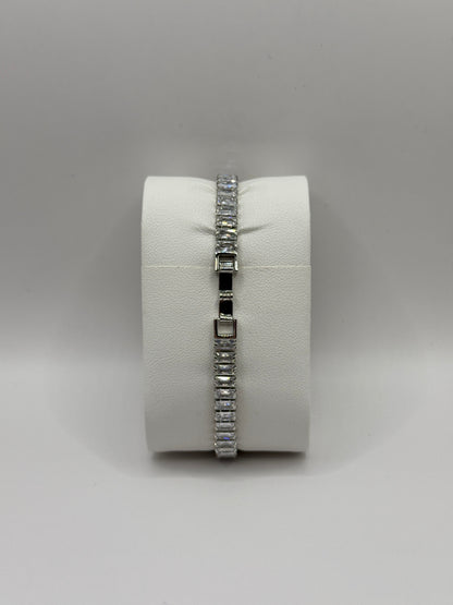 Emerald Cut Unisex Bracelet