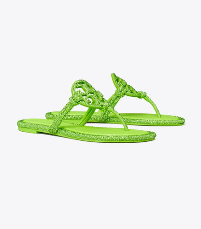 KNOTTED CRYSTAL SANDAL
