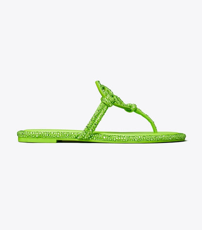 KNOTTED CRYSTAL SANDAL