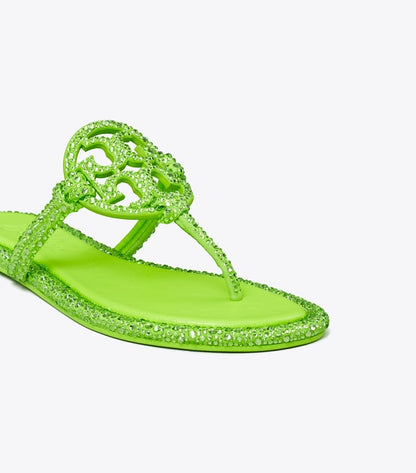KNOTTED CRYSTAL SANDAL