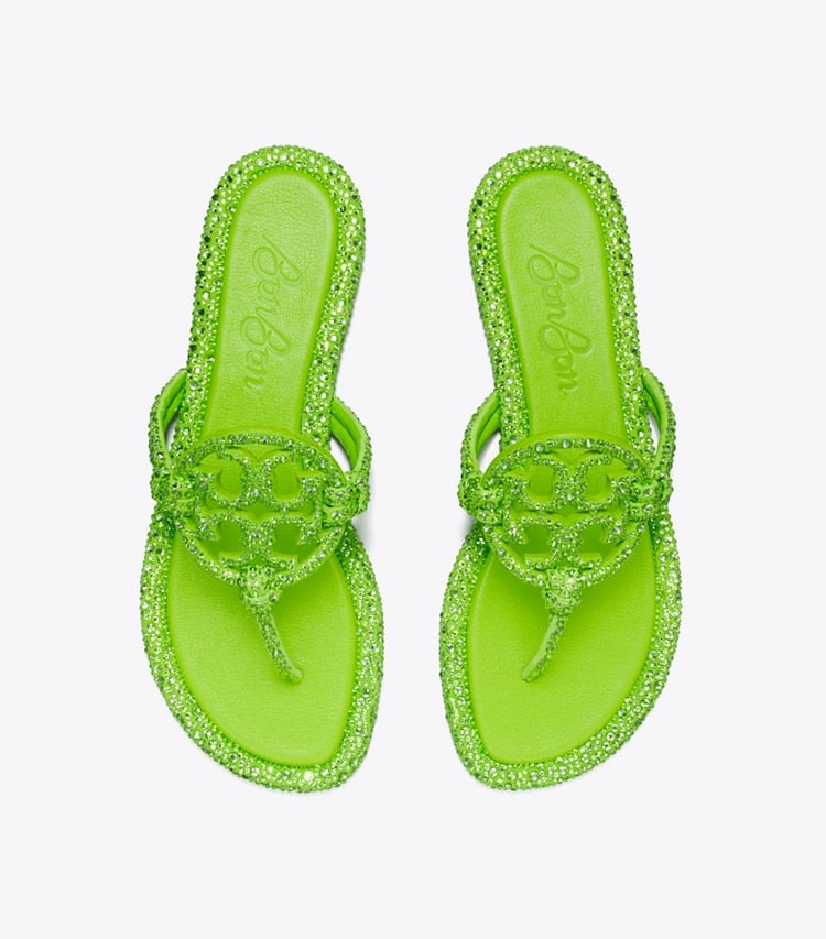 KNOTTED CRYSTAL SANDAL