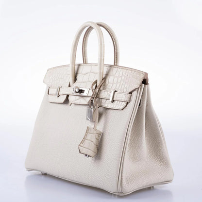 Matte Alligator Birkin Touch 25