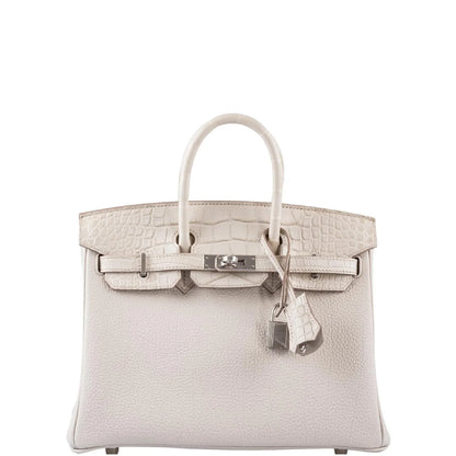 Matte Alligator Birkin Touch 25