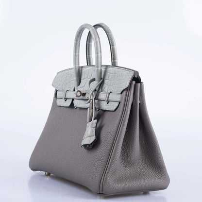 Matte Alligator Birkin Touch 25