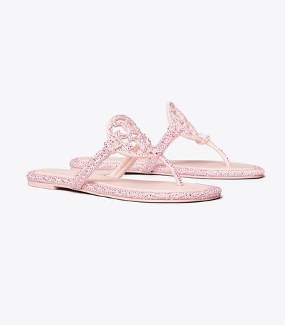 KNOTTED CRYSTAL SANDAL