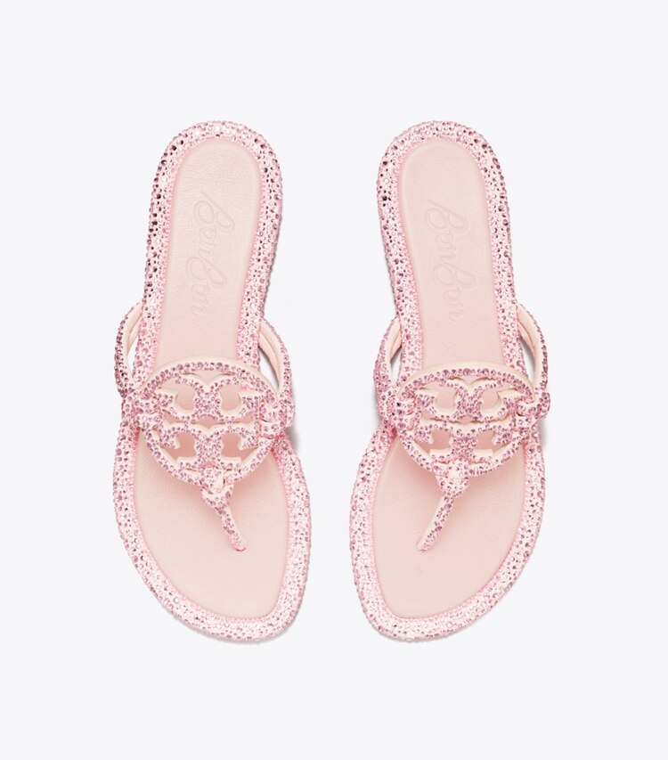 KNOTTED CRYSTAL SANDAL