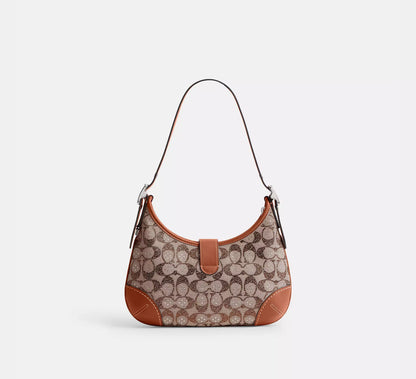 Hamptons Hobo Bag In Crystal Jacquard