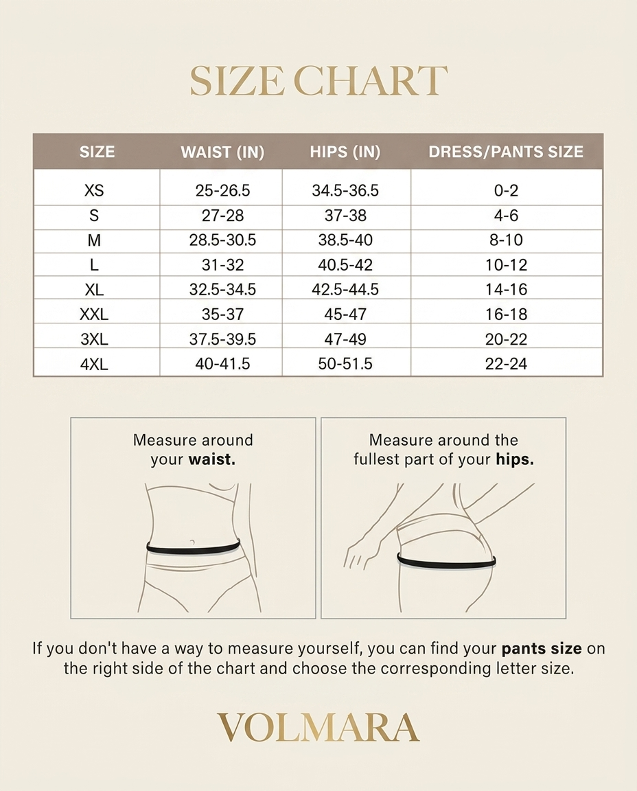 Volmara Tummy Control Shapewear